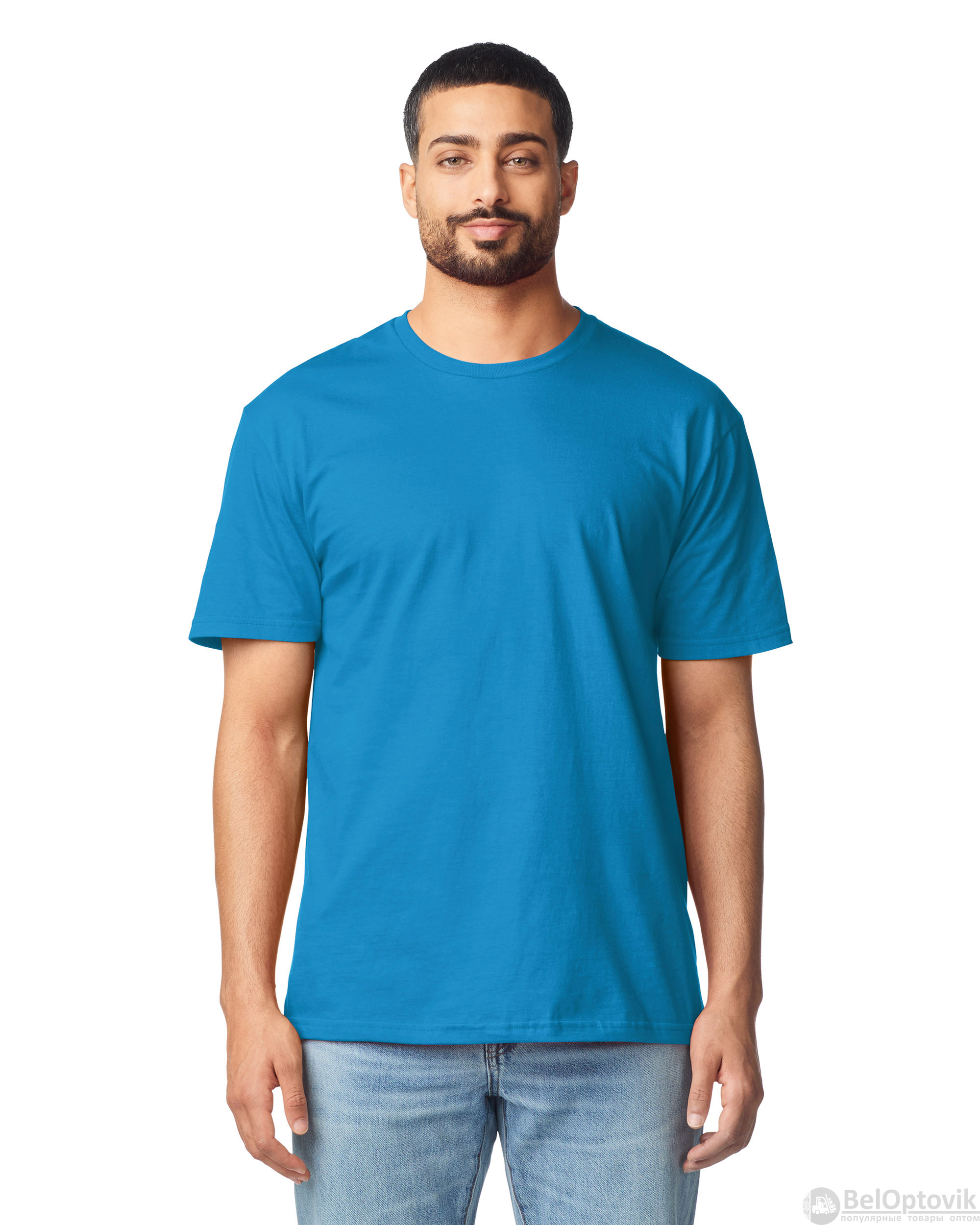 Футболка SOFTSTYLE, ЯРКО-СИНИЙ 3XL
