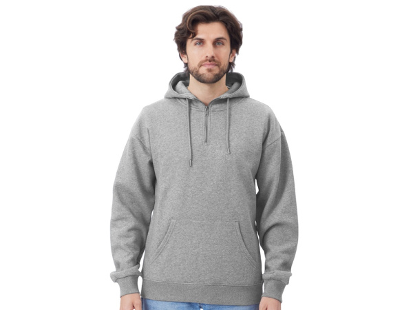 Худи «Hamburg», унисекс, Размер XL, Цвет серый меланж