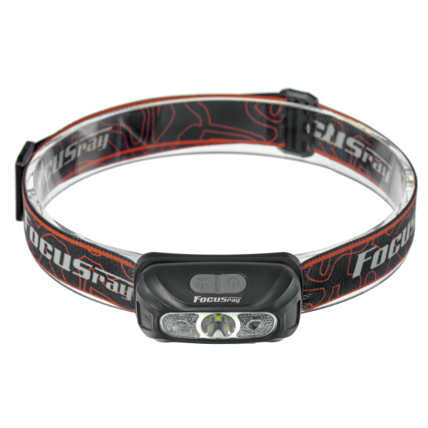 Фонарь налобный FOCUSray 1320 акку 14500 500 мАН ,диод XPE ,индикатор зарядки,сенсор, 1/280, шт