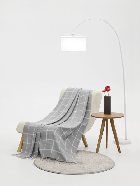 Плед «Дувр», серый, 150x200 см