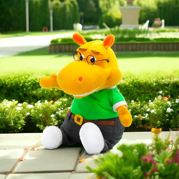 Мягкая игрушка "Ботан", вместимость 0,5 кг, мультиколор / Отличный подарок для детей и любителей оригинальных игрушек