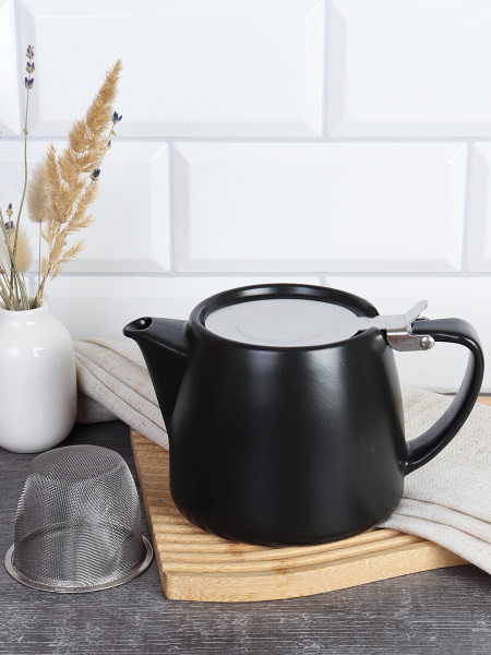 Чайник заварочный 600 мл / FU-220 /уп 18/