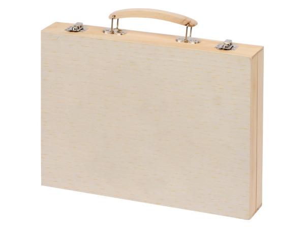 Набор для рисования в чемодане, Цвет натуральный, разноцветный