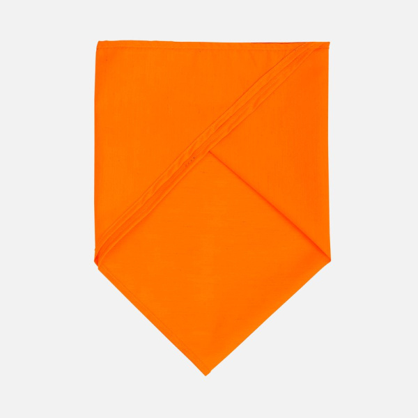 Шейный платок Bandana, оранжевый, 62х62х86 см