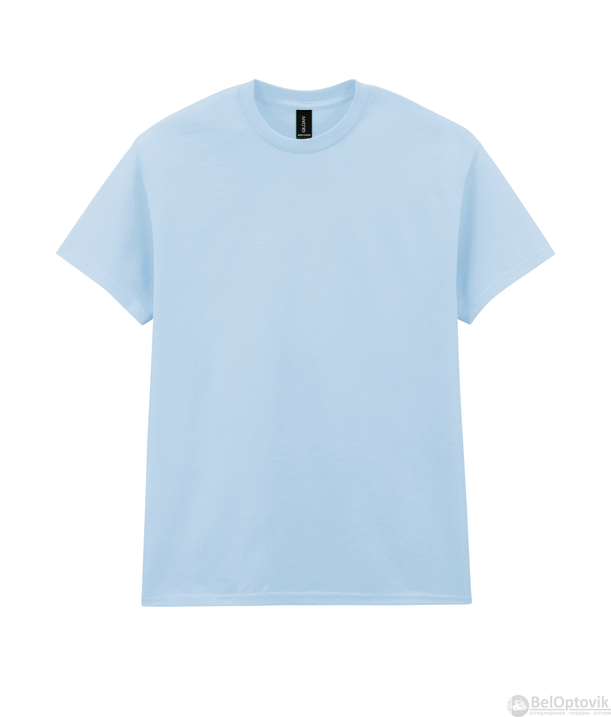 Футболка HEAVY COTTON, СВЕТЛО-ГОЛУБОЙ 2XL