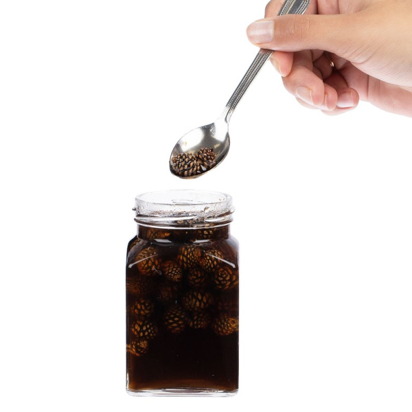Варенье Real Jam, сосновые шишки, 6х6х10,7 см