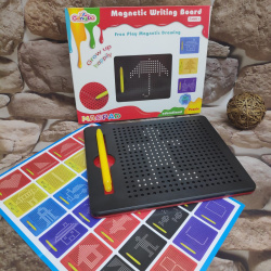 Планшет для рисования магнитами Магнитное рисование  (магнитная доска пазл)  Magnetic Writing Board MP1827 (21.5 х17.5 х1.0 см)
