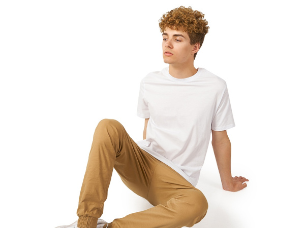 Футболка «HD» из премиального хлопка мужская, Размер 3XL, Цвет белый