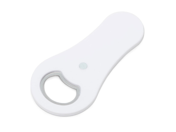 Открывалка для бутылок с магнитом «Soda», Цвет белый