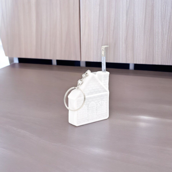 Брелок-рулетка пластиковый "Home", 1 метр