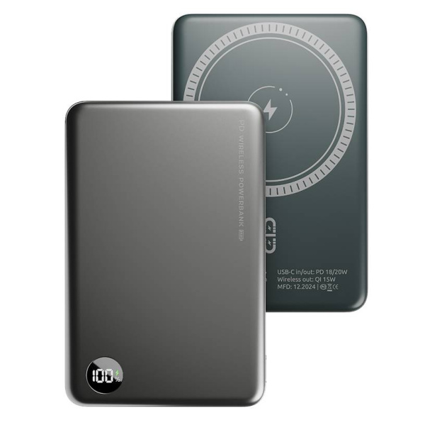 Внешний АКБ QM-16, 10000mAh, gray, OLMIO