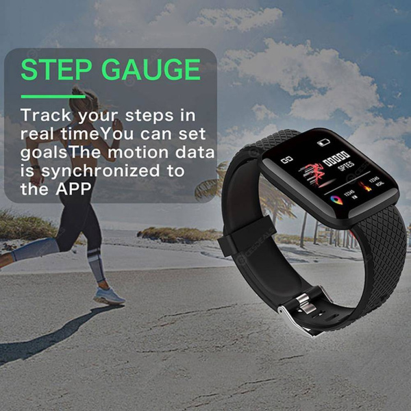 Смарт-браслет Your Health Steward 116 Plus Черный