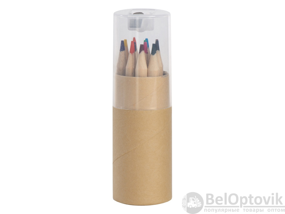 Набор из 12 цветных карандашей «Cartoon», Цвет натуральный/прозрачный