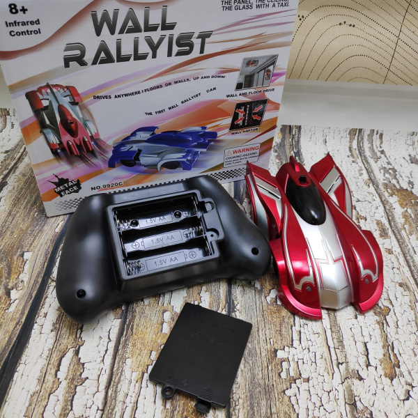 Антигравитационная радиоуправляемая машинка SCRAMBLER (Zero Gravity) Красная