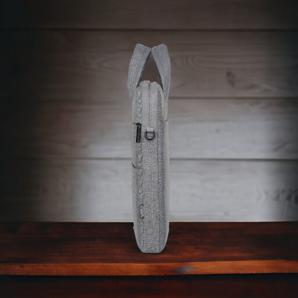 Сумка для ноутбука 17.3" Pockelot MLB-1045, серая / Два кармана для ручек