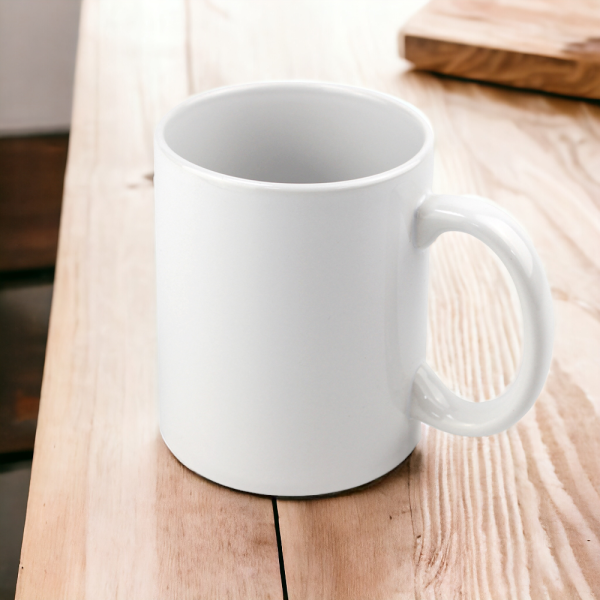 Кружка керамическая Шеффилд, сублимация, белая, 330 мл