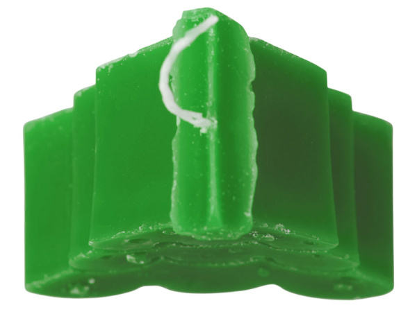 Свеча «Елочка», Цвет зеленый