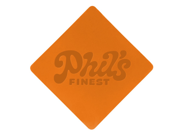 Патч «Ромб», soft-touch, Цвет оранжевый