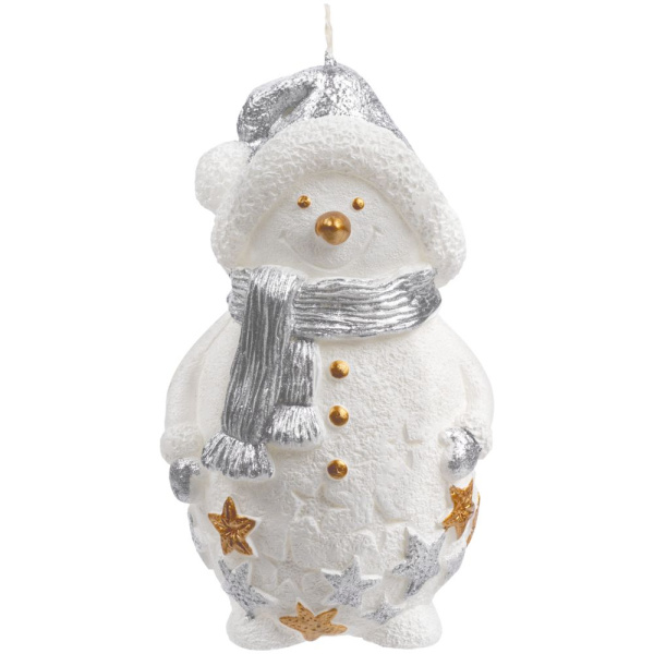Свеча Christmas Twinkle, снеговик, 6,5х5,5х11 см