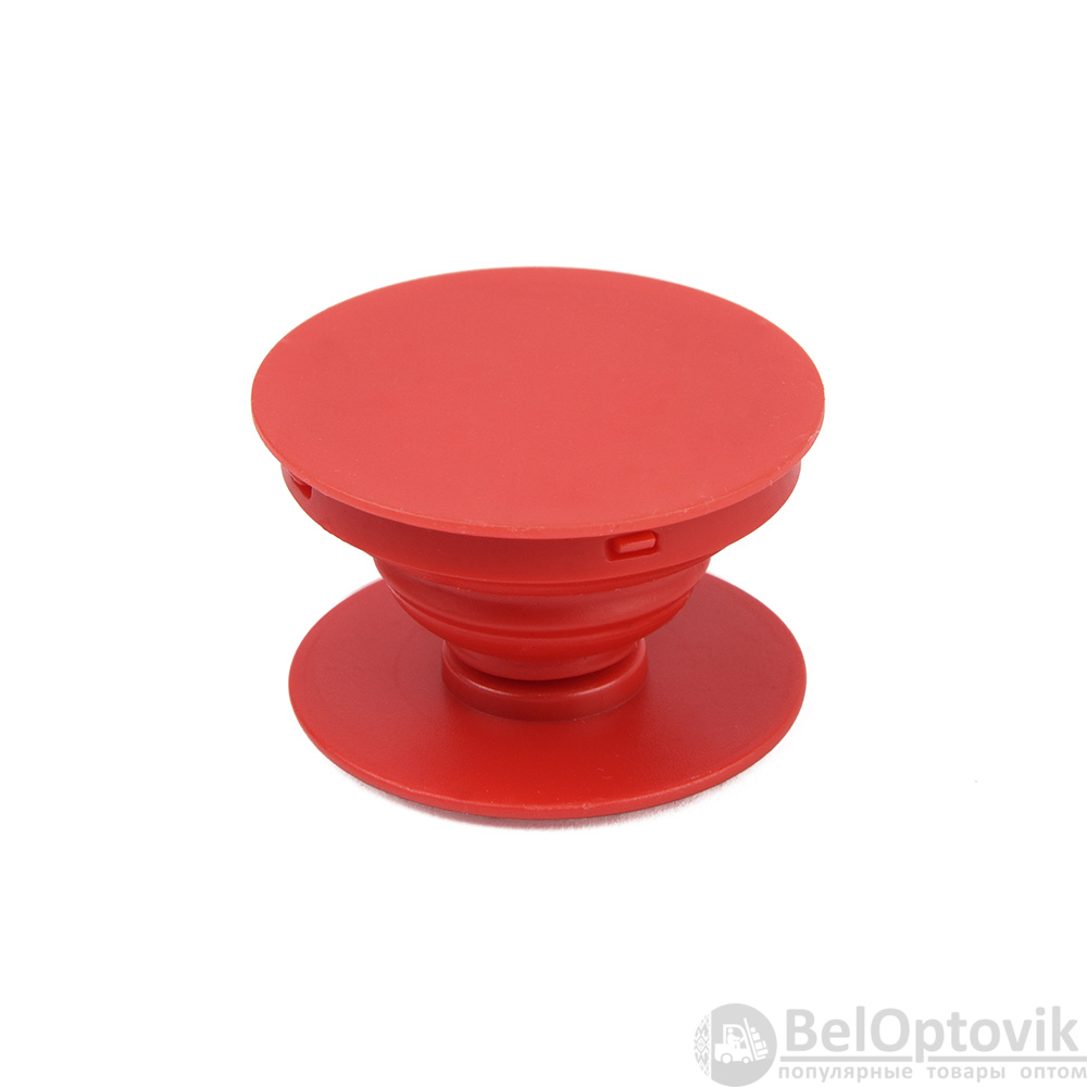 Подставка-держатель для телефона PopSocket, красный