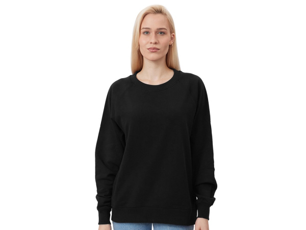 Свитшот оверсайз с рукавом реглан «Belgrade», унисекс, Размер XL, Цвет черный