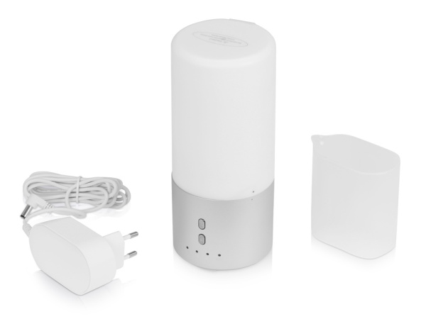 Стационарный увлажнитель-аромадиффузор «Breathe», Цвет белый/серебристый