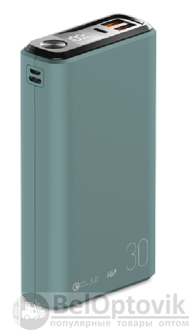 Внешний АКБ QS-30, 30000mAh, midnight, OLMIO