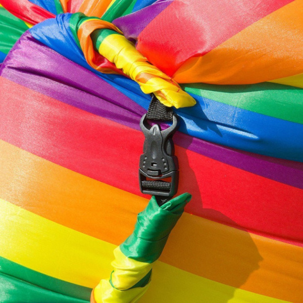 Надувной диван (Ламзак) размер XL 200 х 90см Хаки