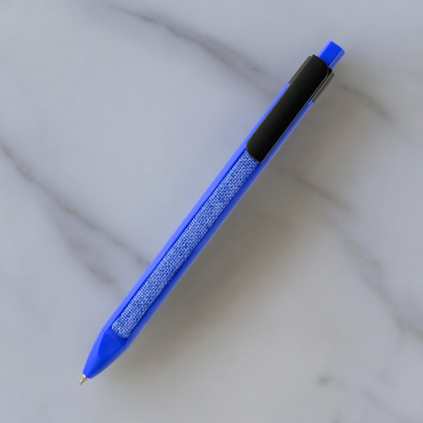 Ручка пластиковая с текстильной вставкой Kan / Новинка в мире ручек