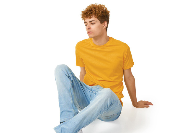 Футболка «Super Club» мужская, Размер 2XL, Цвет золотисто-желтый