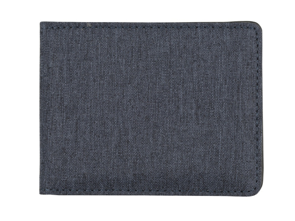 Кошелек «Route» с защитой от RFID считывания, Цвет синий