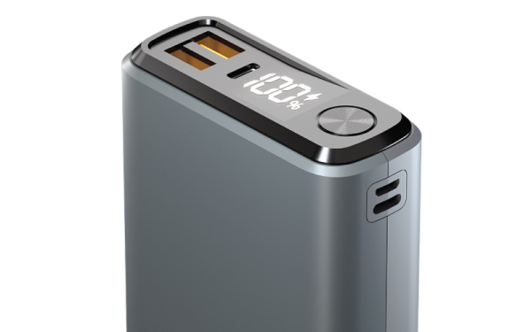 Внешний АКБ QS-30, 30000mAh, space-gray, OLMIO