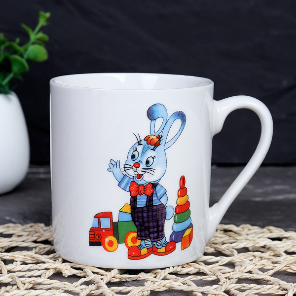 Кружка 200 мл Детство / DV-748 /уп 12/96/ 4 вида