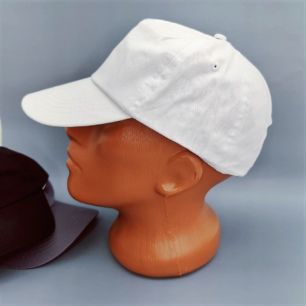 Бейсболка / кепка Classic однотонная на липучке, унисекс