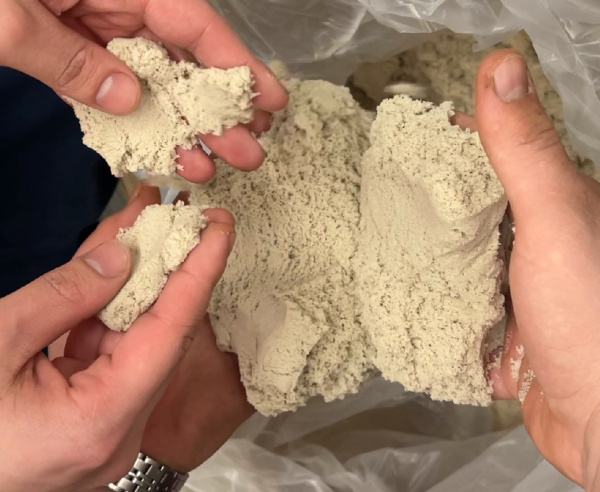 Умный кинетический песок в мешке 25 кг. / Живой песок Большая песочница, Беларусь