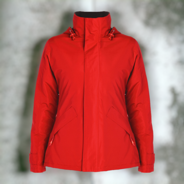 Куртка («ветровка») EUROPA WOMAN женская, с капюшоном, карманами, манжетами на липучке