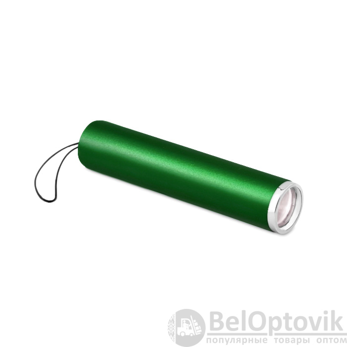 Брелок-фонарик Laiton с подсветкой Logo, зелёный