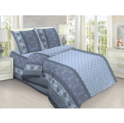 Постельное белье, бязь Комплект 1,5 спальный (147*215 см; 150*215 см; 70*70 см - 2 шт) "Жаклин" Живые фотографии внутри