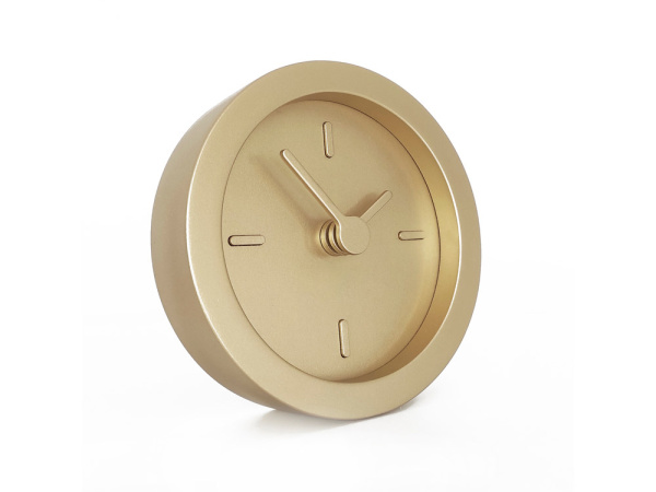 Часы настольные Bronco «Sarah» XXS, Цвет золотистый