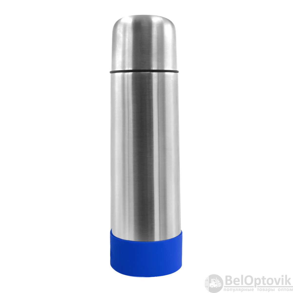 Термос Picnic Silver To Go, серебристый/синий