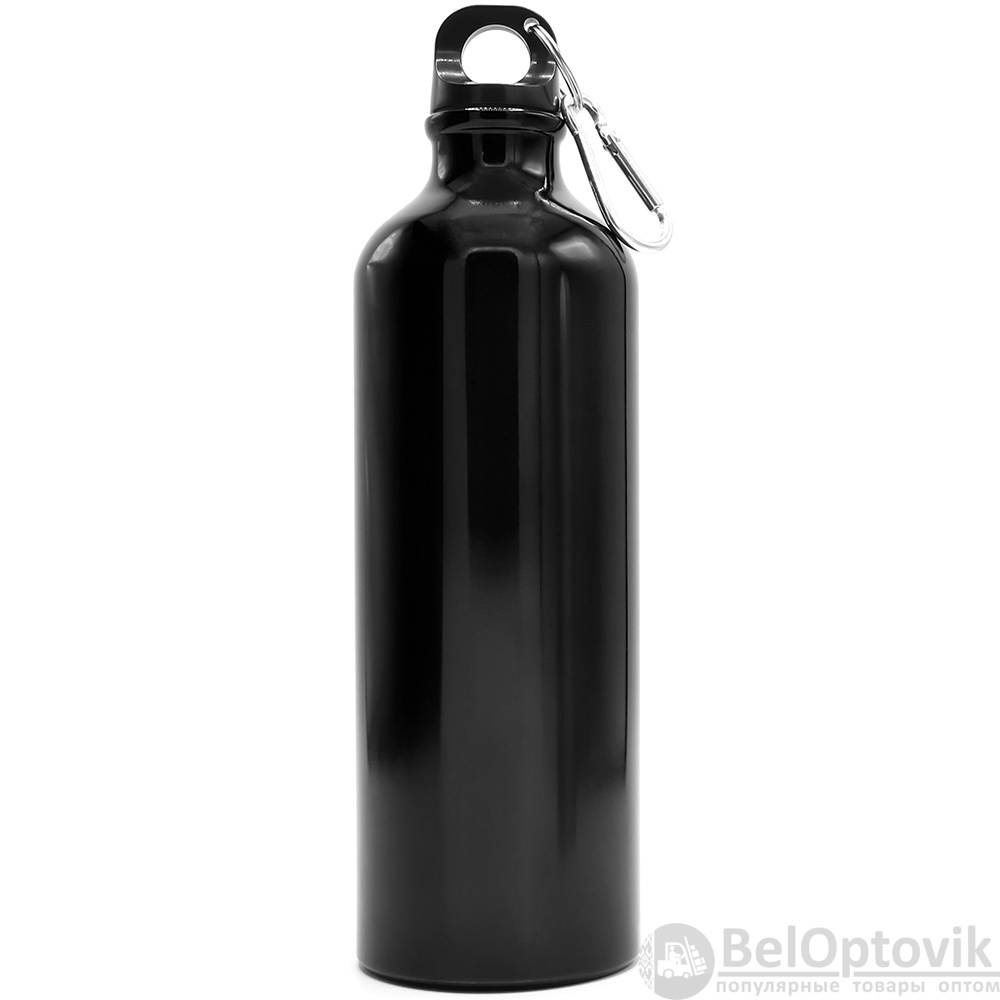 Алюминиевая бутылка Alulight, Чёрный