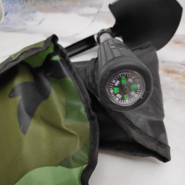 Складная многофункциональная мини-лопата Compact (4 в 1)