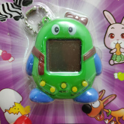 Тамагочи, 6 питомцев и 168 игр в одном Зеленый