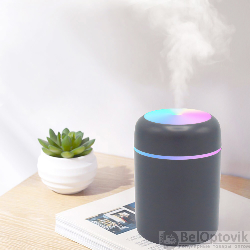 Светодиодный USB увлажнитель Aroma, серый