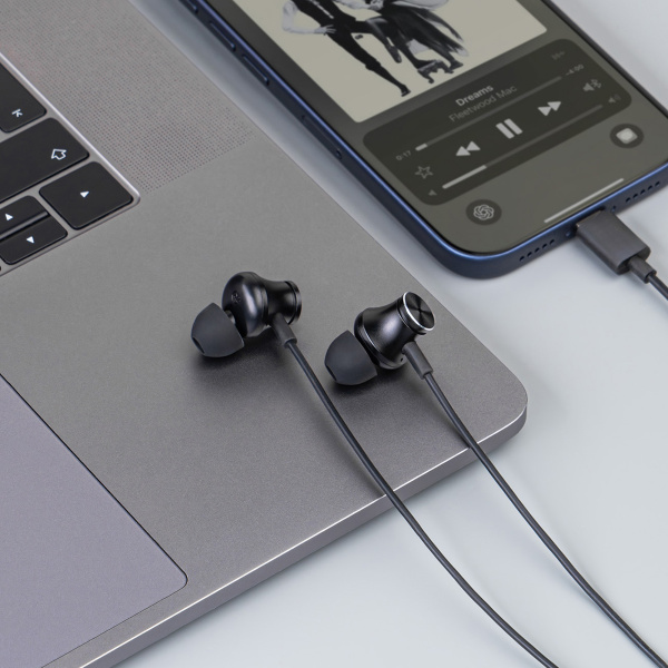 Стереогарнитура Stereo Aura ANC, USB-C, Цвет черный