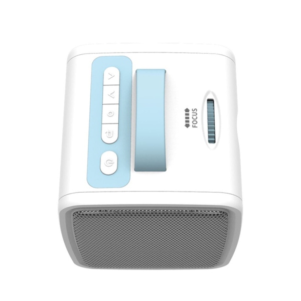 Детский проектор Kid's Story Projector Q2 Белый с розовой ручкой