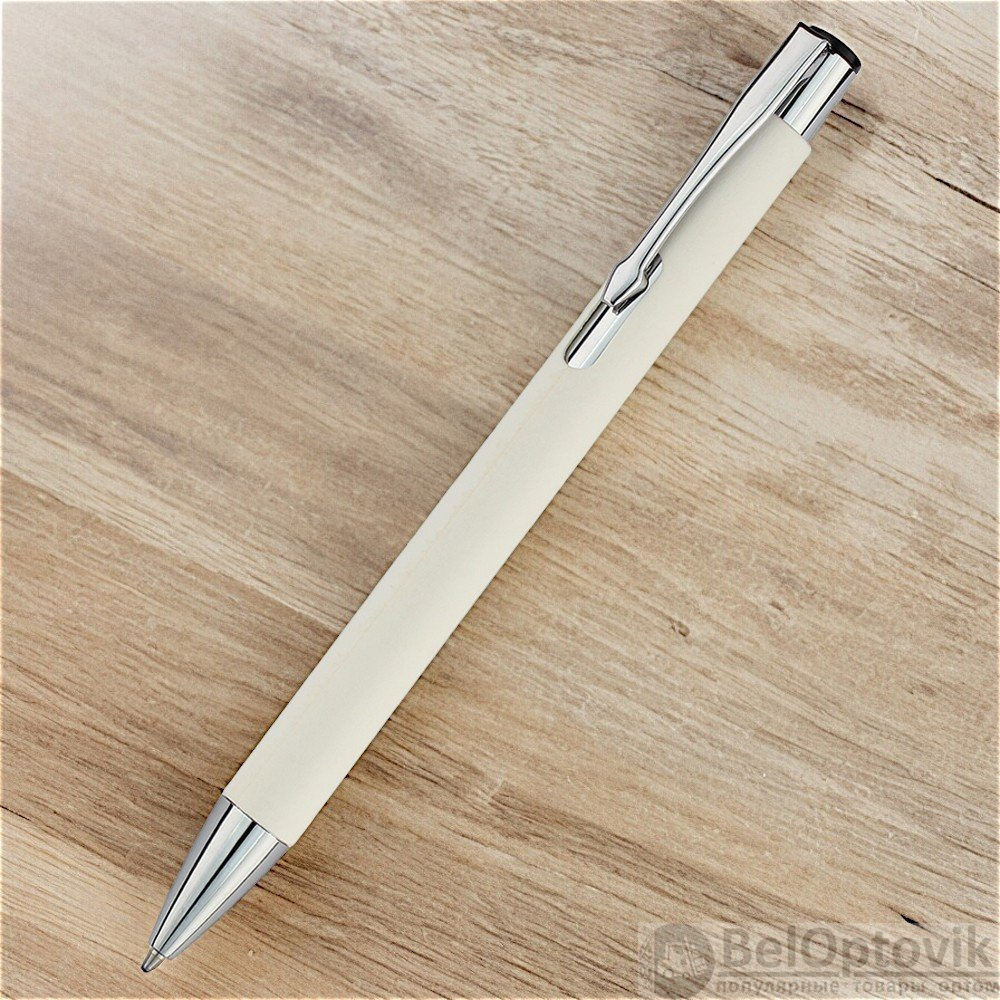 Ручка &quot;Ньюлина&quot; с корпусом из бумаги, белый