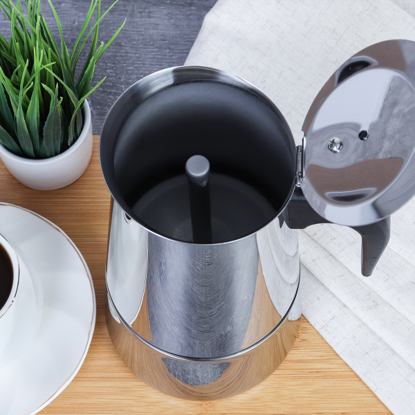 Кофеварка гейзерная 450 мл 9 чашек / NX-9 /уп 24/ 0,527