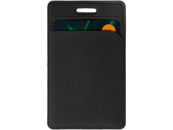 Чехол для пропуска с отделением для карты «Favor», Цвет черный