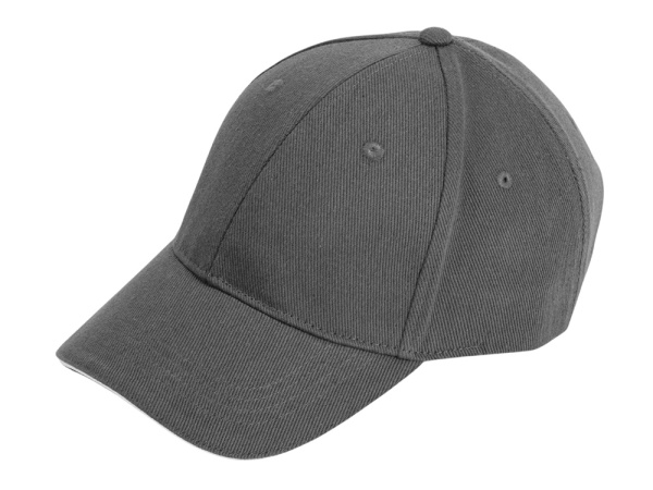 Бейсболка «Cancun», Цвет темно-серый, белый